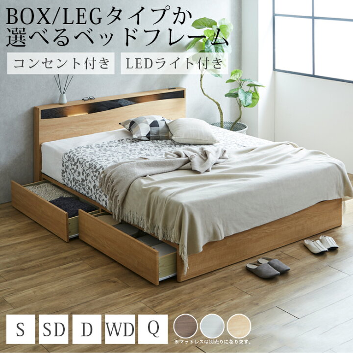 楽天市場】【全商品に使える12%offクーポンあり!!】 ベッドフレーム 