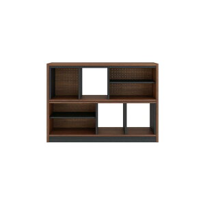 【全商品に使える最大12%offクーポン!!】 オープンシェルフ 伸長ラック 木製収納 リビング収納 幅120 おしゃれ モダン 北欧 シェルフ 伸長式 オープンラック 120cm幅 突板 オーク材 ウォールナッ