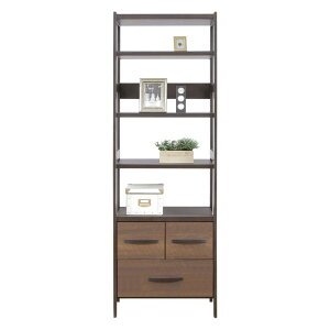 【全商品に使える11%offクーポン!!】 ラック ウッドラック スリム 省スペース 北欧 オープンラック 幅60cm リビング収納 幅60 奥行40 木製 おしゃれ 棚 引き出し 収納 60 収納家具 リビング 60cm 木