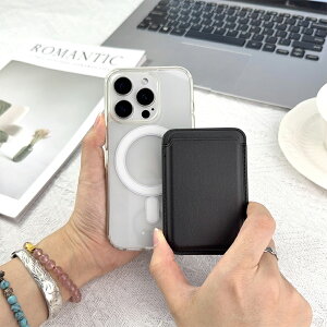  zJ[h|Pbg MagSafeΉ X J[hP[X OȒP h~  gѕ֗ iPhonep }Olbg J[h[