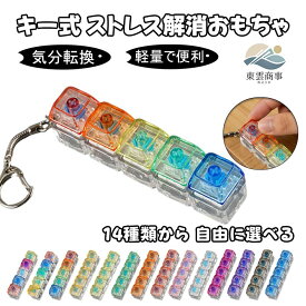 5キー ストレス発散半透明デザイン キーボードキーリング 携帯便利 カラーブロック ミニキーボードトイ メカニカルタッチ クリック感 クリアな打鍵音 ギフト ストレス解消おもちゃ 指先トイ 大人 子供 暇つぶしグッズ