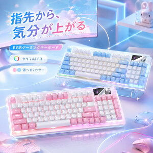 USB�L���L�[�{�[�h �p��z�� LED�o�b�N���C�g �L�[�{�[�h �Q�[�~���O�L�[�{�[�h ���� �X�C�b�` USB�ڑ� 1.5m�R�[�h�t�� PC/�m�[�g�p�\�R��/�R���s���[�^ Windows Mac�ɑΉ� �o�b�N���C�g �Q�[��/�I