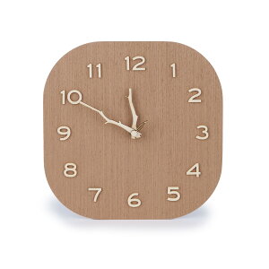 壁掛け時計 おしゃれ 北欧 23cm かわいい 掛け時計 木製 静音 軽量 掛時計 木目 自然 ウォールクロック シンプル プレゼント 女性 ギフト 贈り物 誕生日 引越し