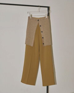 oOK!! TODAYFUL gDfCt LIFE's CtY Knit Layered Trousers 12320713 gc十fBNVuh LIFE'S ʔ 2023 Pre Fall@{gX@pc