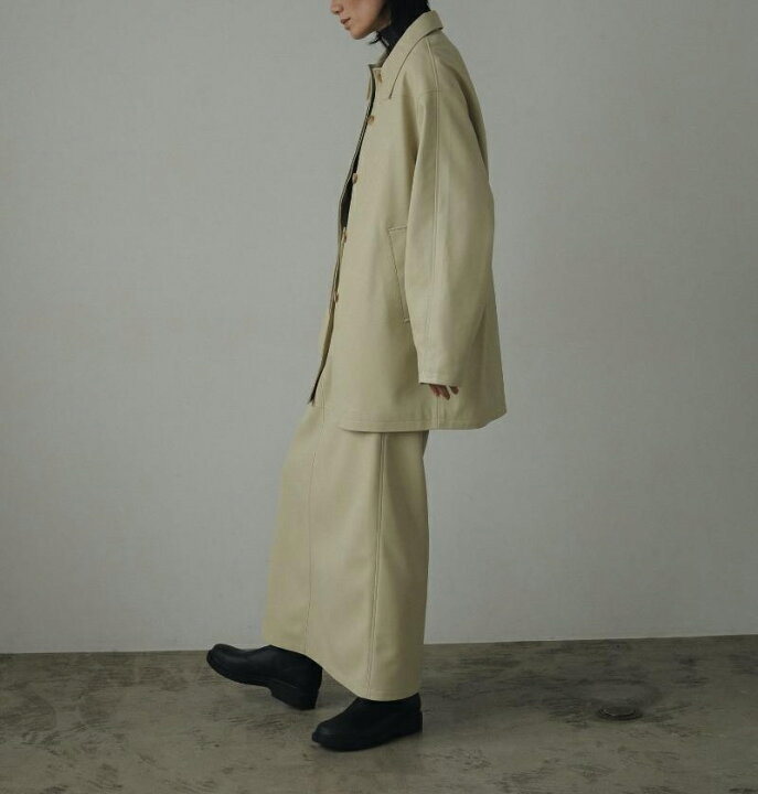 楽天市場】anuke アンヌーク 62420103 Ecoleather Over Jacket 