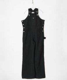 HOLIDAY【ホリデー】BIG DENIM OVER-ALL（BLACK）【19202217】2023 SS