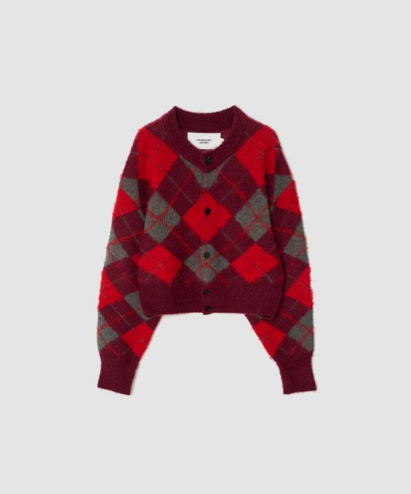 楽天市場】JANE SMITH【ジェーンスミス】7G ARGYLE CREW CARDIGAN 