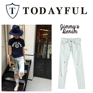 ����������2014 SS TODAYFUL�y�g�D�f�C�t���zJimmy's Denim�y11411413�z �g�c�十�v���f���[�X�u�����h,LIFE'S,#203,�N���b�V���f�j��,�ʔ�