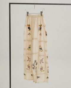 �����o��OK �y�����Ή��\ TODAYFUL �g�D�f�C�t�� Embroidery Patchwork Trousers 12610719 �{�g���X 2026 Spring/Summer