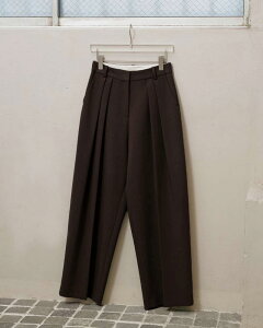��s�\��|�C���g5%�t�^���y�\��z TODAYFUL �g�D�f�C�t�� 2026 Winter Bonding Wide Trousers (D/BRN)12620702 �{�g���X 2026 Pre Fall 12�����{���ח\��