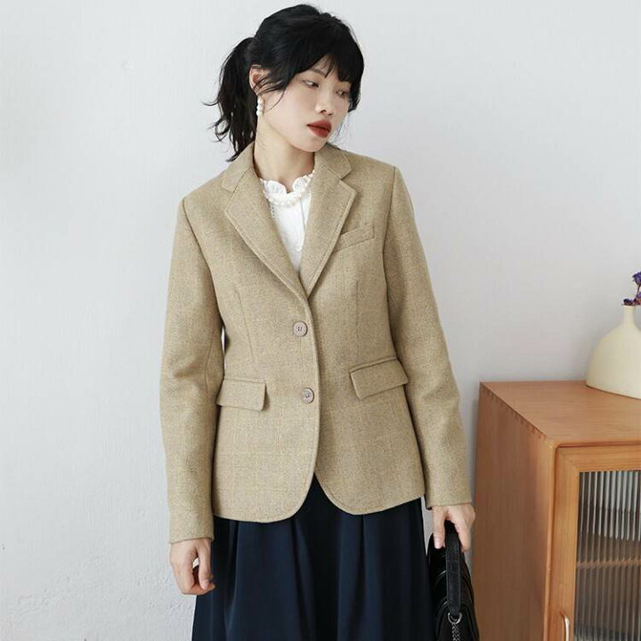 楽天市場】ジャケット レディース アウター テーラードジャケット 