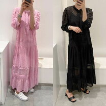 楽天市場】シースルー ドット（ドレスのシルエットフレア 
