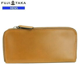 SALE46%OFF【FUJITAKA】フジタカ 日本製 馬革 ジュメ コードバン レザー ラウンドファスナー 長財布 キャメル『22/7/3』140722 23.10sage