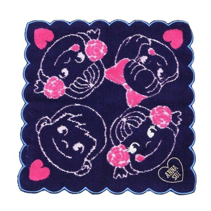 楽天市場】ANNA SUI アナスイ ペコちゃんコラボ/ローズアップリケ 