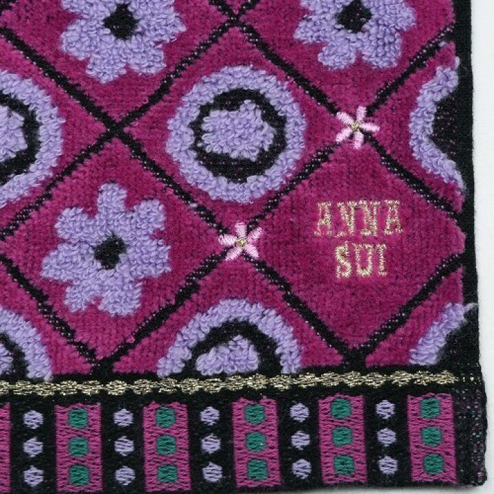楽天市場】ANNA SUI アナスイ フローラル ラティス タオルハンカチ 2 