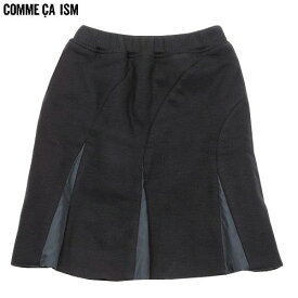 ●SALE82%OFF【キッズ商品】【COMME CA ISM】コムサイズム 中綿入り 切替フレアスカート 黒『18/3/5』290318【ネコポスで送料無料】 23.10sage