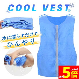 ★期間限定！最大20％OFF★冷却ベスト クールベスト 冷感ベスト 冷却 熱中症 猛暑対策 冷却服 ひんやりグッズ 工事現場 工場内 屋外 スポーツ 冷感 涼しい 保冷服 農業 屋外作業 釣り 暑さ対策 夏 水冷 物理冷却 保冷 夏用 ジャ