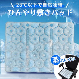 【超P祭り ポイント2倍】クールシート 敷きパッド シート マット パッド 冷感 クール 冷感シート ひんやり 椅子 チェア 座布団 接触冷感 夏 凍結 凍る 冷たい 涼しい クッション ひんやりマット PCM ひんやりグッズ 対