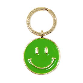 【送料無料】スマイル ニコちゃん キーホルダー メタル キーホルダー キーリング バッグチャーム スマイリー カラフル 可愛い