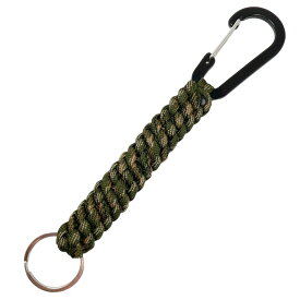 キーチェーン パラコード キーホルダー パラコード カラビナ キーホルダー アウトドアキーチェーン キーリング