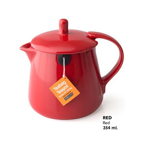 FOR LIFE eB[obOeB[|bg Red 354ml Teabag Teapot œK̕iƋ@\ d  g  n[u Vv 