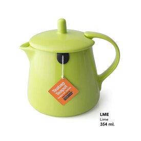 FOR LIFE ティーバッグティーポット Lime 354ml Teabag Teapot 最適の品質と機能 硬質陶器 茶器 紅茶 お茶 ハーブ シンプル おしゃれ