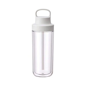 KINTO �L���g�[ TO GO BOTTLE 480ml �z���C�g �X�g���[�t ���� �}�C�{�g��