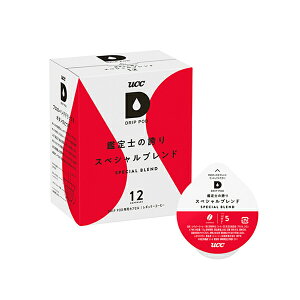 UCC DRIPPOD ドリップポッド 鑑定士の誇り スペシャルブレンド 12P カプセルコーヒー