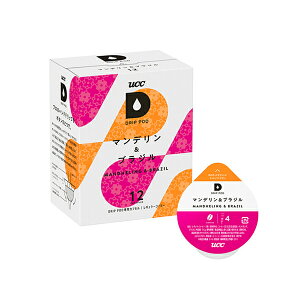 UCC DRIPPOD ドリップポッド マンデリン&ブラジル 12P カプセルコーヒー
