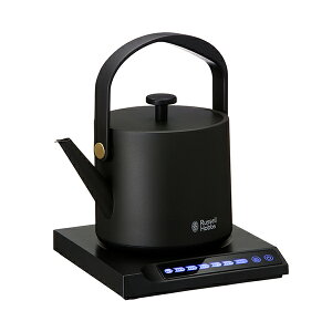 �������� Russell Hobbs ���b�Z���z�u�X T�P�g�� �u���b�N 600ml 7106JP-BK �d�C�P�g�� ���x���� �󕰂��h�~ �I�[�g�I�t