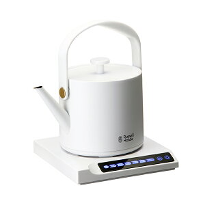 �������� Russell Hobbs ���b�Z���z�u�X T�P�g�� �z���C�g 600ml 7106JP-WH �d�C�P�g�� ���x���� �󕰂��h�~ �I�[�g�I�t