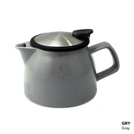 FORLIFE ベルティーポット 470ml Gray 茶こし付 紅茶 茶葉 茶葉