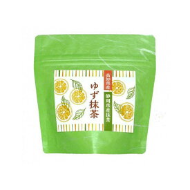 高知県産ゆず使用 ゆず抹茶 80g うす茶糖 インスタント