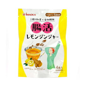 今岡製菓 腸活レモンジンジャー 15g×4袋 和漢 食物繊維