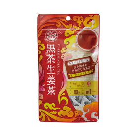 世界のお茶巡り 黒茶生姜茶 1.5g×15P 中国茶 お徳用ティーバッグ マイボトル&マイタンブラー用 水出し可