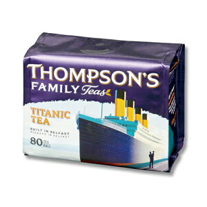 THOMPSON'S トンプソンズティー タイタニック ブレンド【ポット用ティーバッグ・紐なし】 80p 紅茶 ティーバッグ