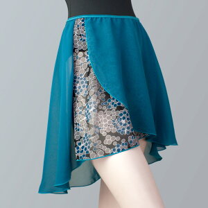 バレエ 巻きスカート 日本製 キッズ 子供 ジュニア 大人 100 110 120 130 140 150 160 170 F フリー S M ラップスカート ウエストゴム ストレッチ 伸縮性 後ろ丈長め グレー ブラック ボルドー ワイン プ