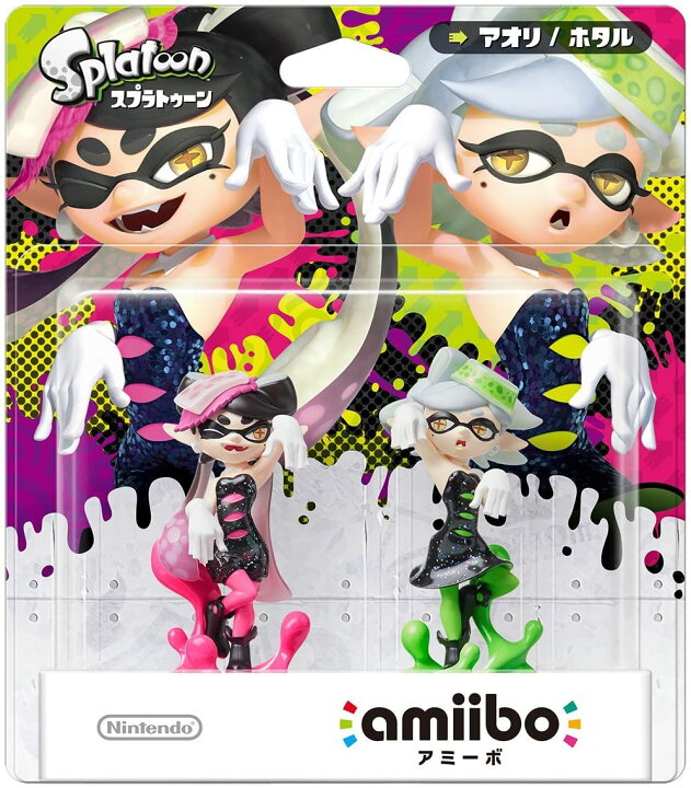楽天市場】amiibo アミーボ シオカラーズセット[アオリ/ホタル 