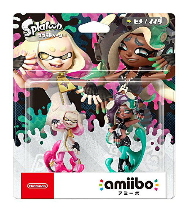 楽天市場】amiibo アミーボ テンタクルズセット[ヒメ/イイダ] (スプラ 