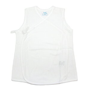 袖なし肌着 肌着 ベビー 短肌着 エンゼル ベビー肌着 赤ちゃん 肌着 天竺 綿100% 50-70cm 日本製 オールシーズン 出産祝い ギフト 送料無料 こどもの日 SS