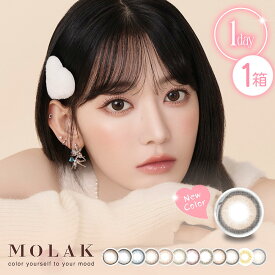 モラク ワンデー 1箱 10枚入り | MOLAK 1DAY 1day 1デイ ワンデイ 宮脇咲良 さくらたん 度あり 度入り 度なし DIA 14.2mm BC8.6mm カラコン ワンデー カラーコンタクト コンタクト コンタクトレンズ 人気 おすすめ 【ネコポス送料無料】