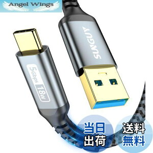 yzSUNGUY USB3.0 Gen1 USB Type C P[u 3M USB-A & USB-C 5Gbpsf[^] ^Cvc P[u Android AutoΉ ő3A}[d bLRlN^ iC҂ iPhone16/15V[YAiPad Pro/AirAGa