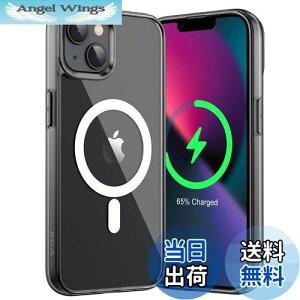 yzJEDirect iPhone 13 }Olbg P[X(6.1C`p) MagSafe CX[dΉ Ռz op[Jo[ h~ obN (ubN)