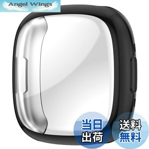 yzMiimall ΉFitbit Versa 4/Sense 2P[X tBbgrbg Versa4 ySʕیJo[ z C菝h~ _炩TPUf tBbgrbg Versa 4 op[ yʔ^ ϏՌ bLH Fitbit Versa4 