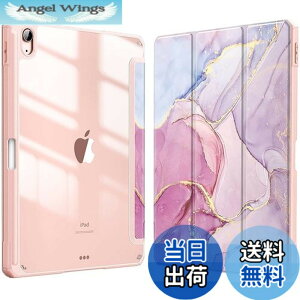 �y���������zFintie iPad Air 11�C���` �P�[�X M2 (2024 ��6����) / Air 5/4 �P�[�X 2022/2020 10.9 �C���` �����o�b�N�J�o�[ Apple Pencil ���[�\ ���C�����X�[�d�Ή� �O�܃X�^���h �X���[�v�@�\ �y�� ���^ 