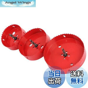 【送料無料】ライフパレット バイメタル ホールソー ホルソー 大きいサイズ 100mm 125mm 150mm 穴あけ 3本セット (3)