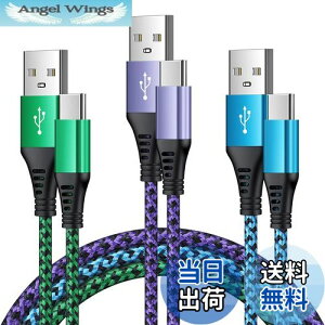 yzViviber USB Type C P[u 3{Zbg/1.8M AhCh [dP[u c^Cv usbP[u X}z }[dR[h ϋviC usb c R[h usbf[^]P[u iPhone16 Galaxy Xperi