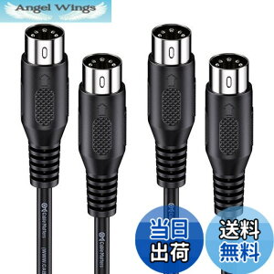 �y���������zCable Matters MIDI �P�[�u�� 5�s�� DIN MIDI�P�[�u�� 2�{�Z�b�g 1.8m