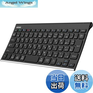 �y���������zArteck ���C�����X�L�[�{�[�h ���{��z�� �}���`�f�o�C�X �X�e�����X�X�`�[�� Bluetooth �L�[�{�[�h �����^�т₷���f�U�C�� Bluetooth�Ή� iOS, Android, Windows�^�u���b�gPC �X�}�[�g�t�H