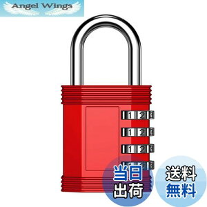 【送料無料】ZHEGE ダイヤル式南京錠 屋外 南京錠 4桁 盗難防止 for 学校 企業 倉庫